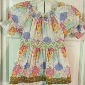 Matilda Jane girls top floral sz 12